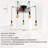 Teytovia 20" Cage Ceiling Fans with Lights Remote Control
