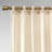 Room Darkening Metallic Printed Poly Velvet Rod Pocket/Back Tab Window Panel Pair-1749183797-1749183798