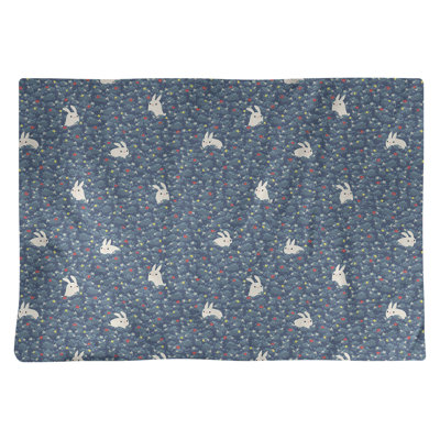 Napperon en coton 18 po Bunny Rabbit