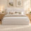 Lit plateforme tapissier Hayden