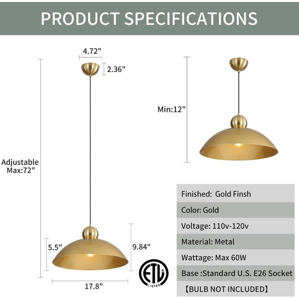 Product Dimensions