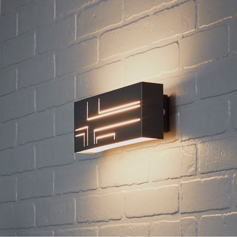 10.6cm H Integrated LED Outdoor Sconce