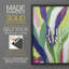 «Bright Tropical Abstraction», reproduction encadrée en V - bois massif-831118073-831118078