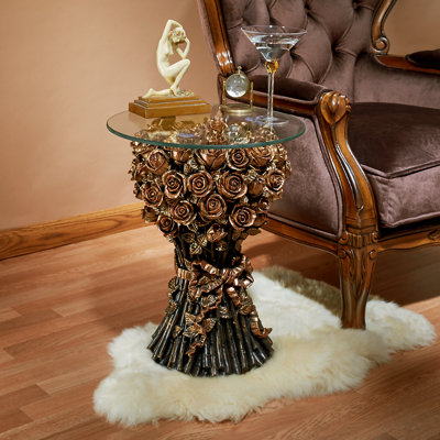 Table de bout Bouquet of Roses
