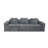 Modern 3-Seater Convertible Modular Sectional Sofa Set Popular Compression Sofa