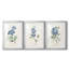 Farmhouse Periwinkle I - reproduction sur mesure encadrée de qualité supérieure - 3 pièces-1028517822-1028517821