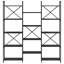 167cm H x 156cm W Steel Bookcase-2048933645