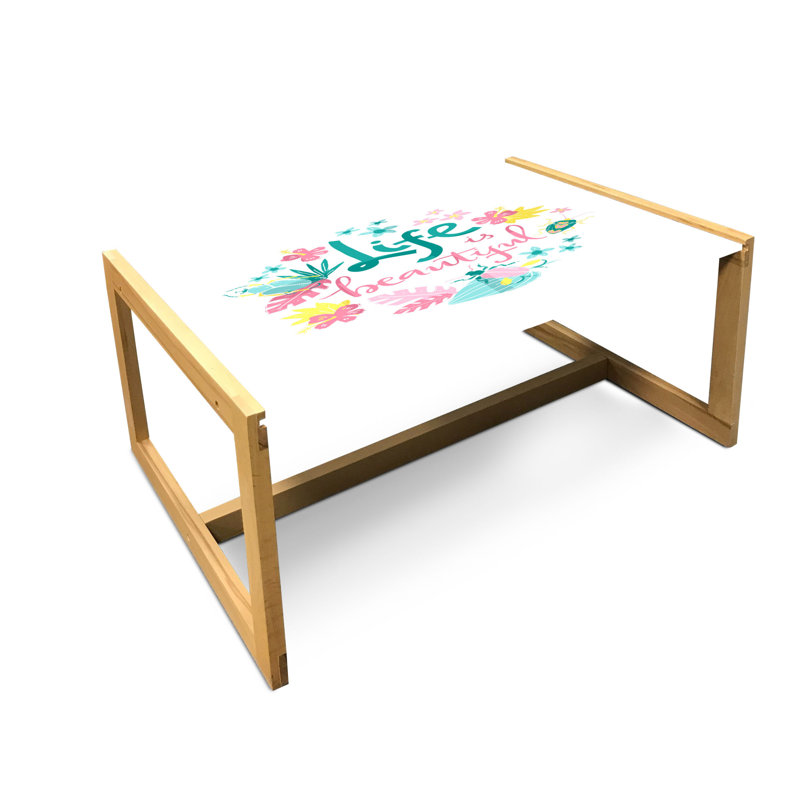 Irfa Sled Coffee Table, 90cm H x 62cm W x 40cm D