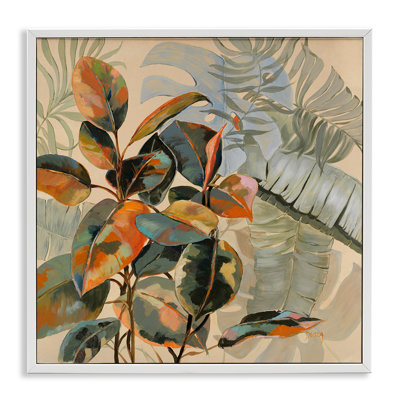 Giclée encadrée, chaleur tropicale, par Dusza