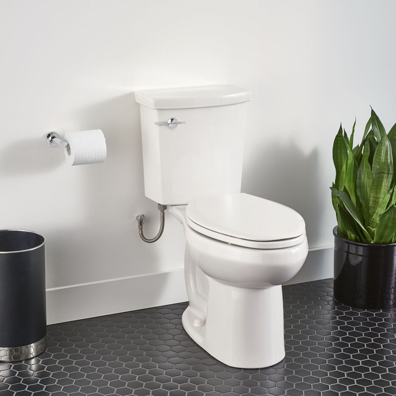 American Standard H2Option 1.28 Gallons GPF Elongated Comfort Height Floor Mounted Kit (Seat Not Included)