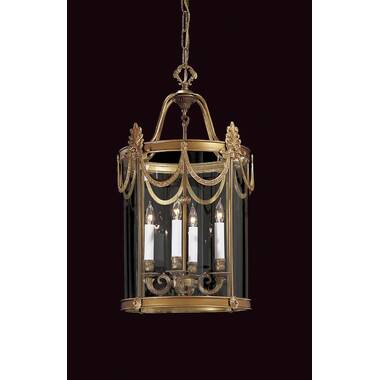 Small Vintage Lantern Swag Lamp