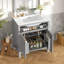 Meuble-lavabo moderne 30 po avec lavabo en céramique, armoire simple, 2 portes à fermeture douce et tablette de rangement | Idée de cadeau