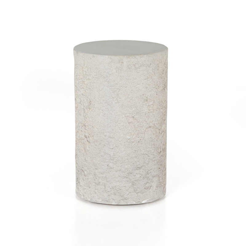 Table d'appoint en pierre / béton Hamish