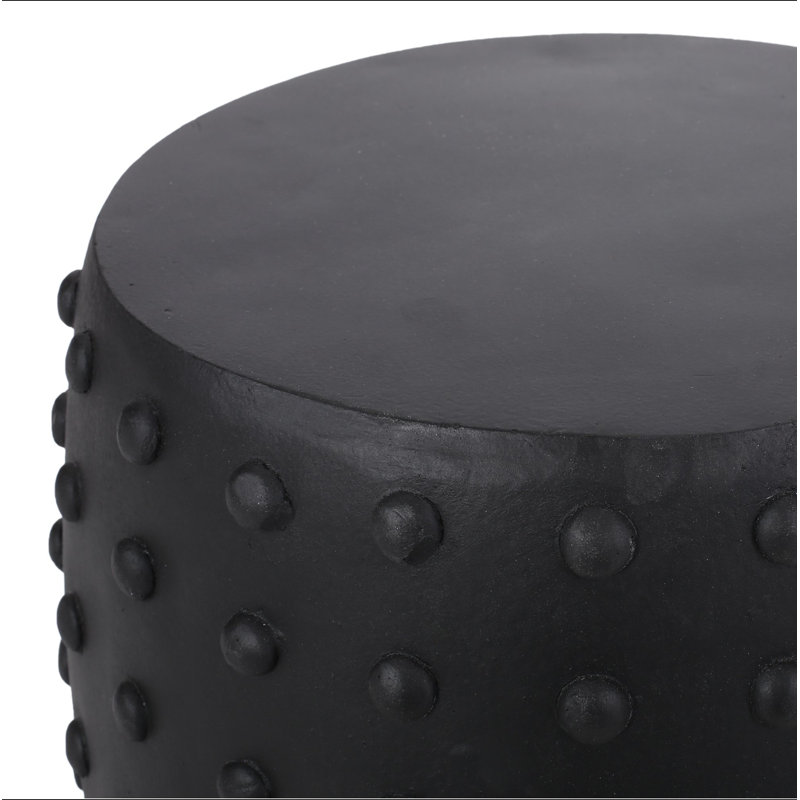 Table d'appoint d'extérieur en béton léger