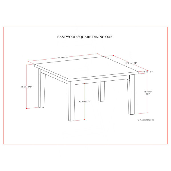 Dimensions du produit