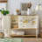 Solid Wood 3 -Drawer Accent Cabinet
