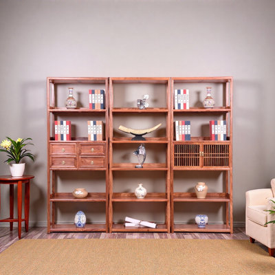 New Chinese Minimalist Style Bookcase