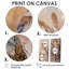 Plume dorée Boho Majesty - art mural 2 panneaux Glam Feather-1206973797-1206973810-1206973821