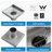 Stainless Steel Square Linear Floor Shower Drain