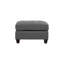 Canapé moderne modulaire contemporain 7 pièces Mobilier de salon modulaire en L capitonné gris