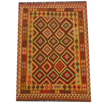 Azpeitia Wool Southwestern Indoor Rug