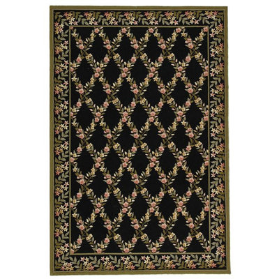 Pipers Hand Tufted New Zealand Wool Floral Rug