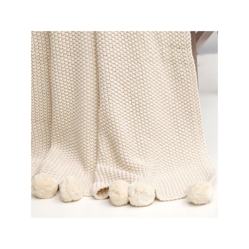 Jeté 100% coton Barbery