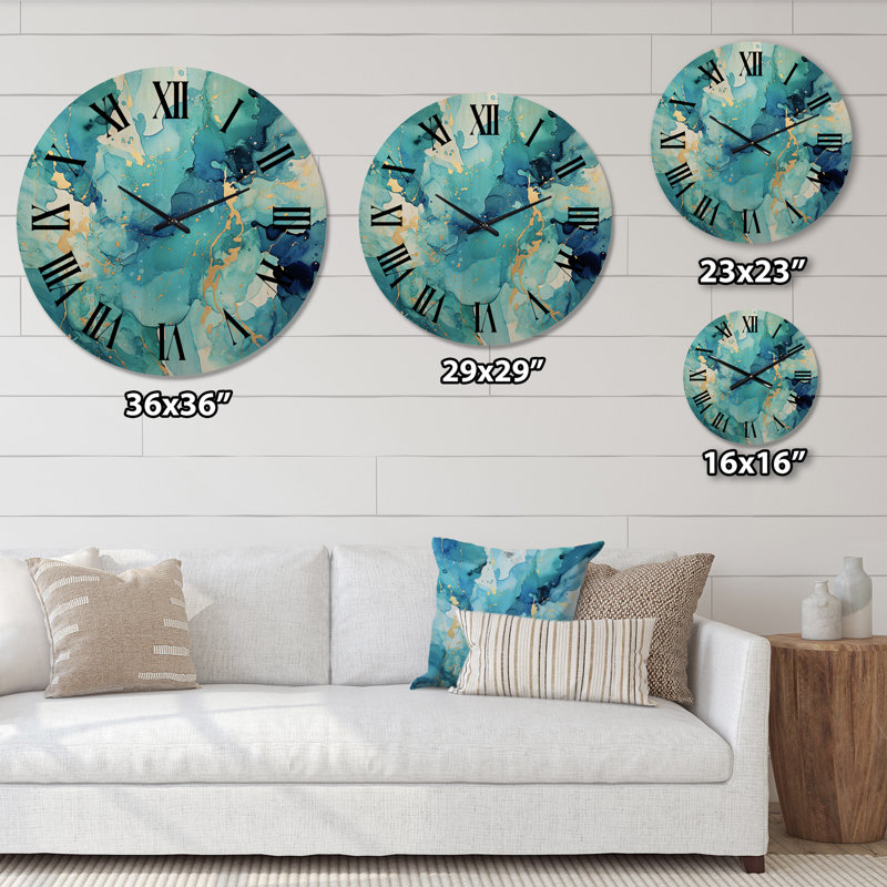 Horloge murale Nandina, Moyenne