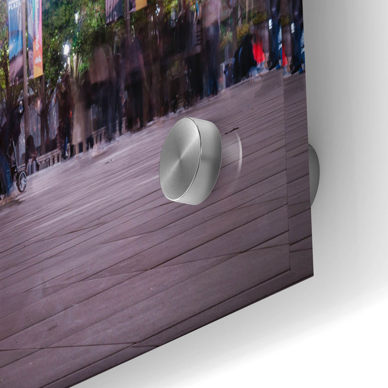 «Sleepy Beancloud Gate» par Epic Portfolio, art mural en verre acrylique, 36 po x 24 po, H 24 po x l 36 po
