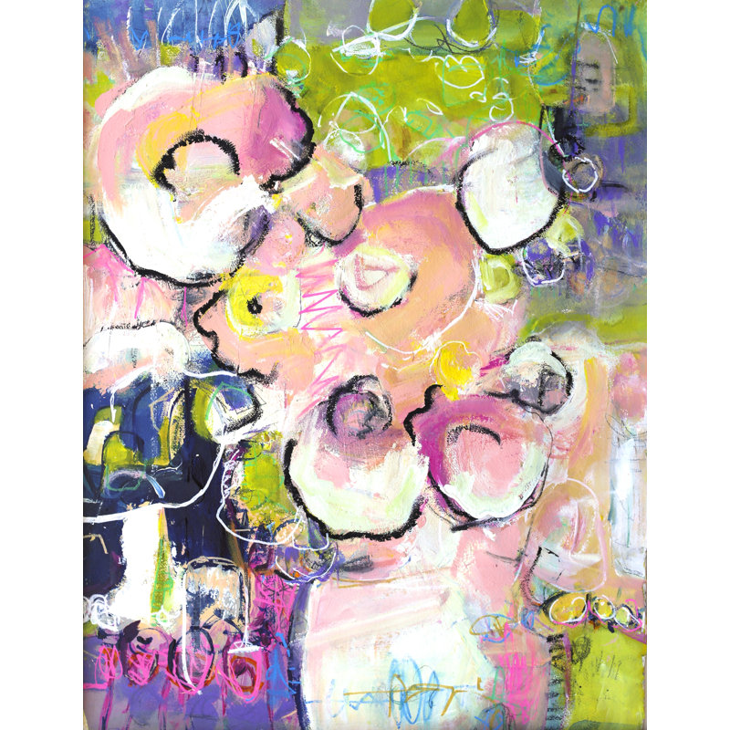 Wildflowers Print by Elizabeth Chapman, 21.25" H x 17.25" W x 0.875" D