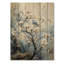 Contemplation d'oiseaux monochromes sur bois-364145529