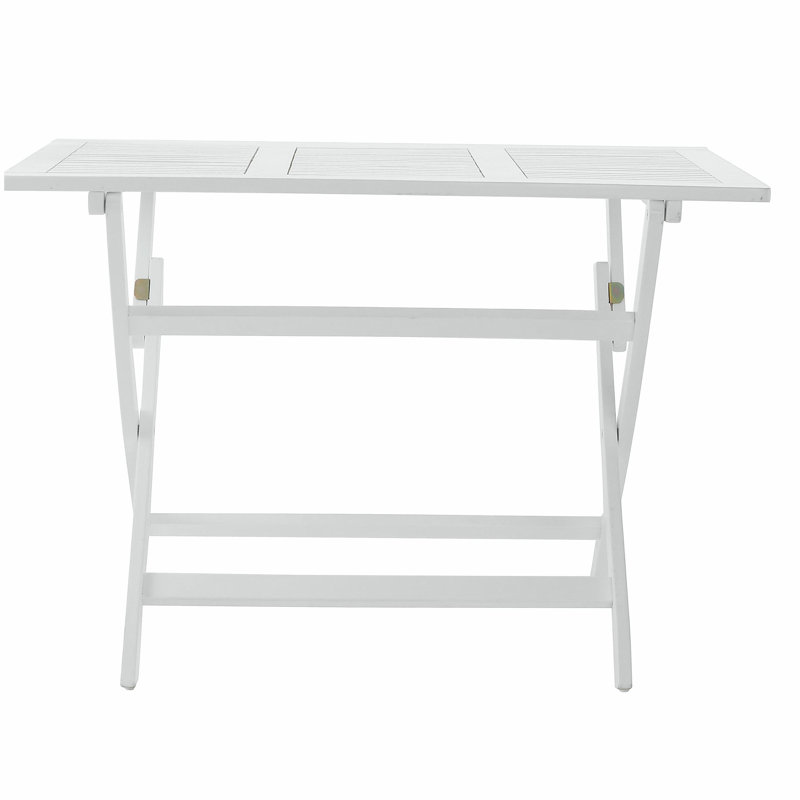 Table pliable Positano 43,5 po, White