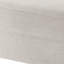 Rectangle beige uni avec accoudoirs roulés, ressorts hélicoïdaux et mousse haute densité, pieds en bois teint noyer, rembourrage en mousse mi-ferme rembourré de 19,81 po de largeur, avant 19,32 po