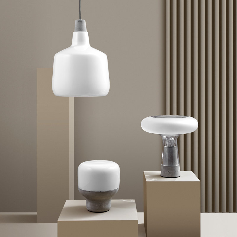 Mono 1 - Light Pendant, Opal White