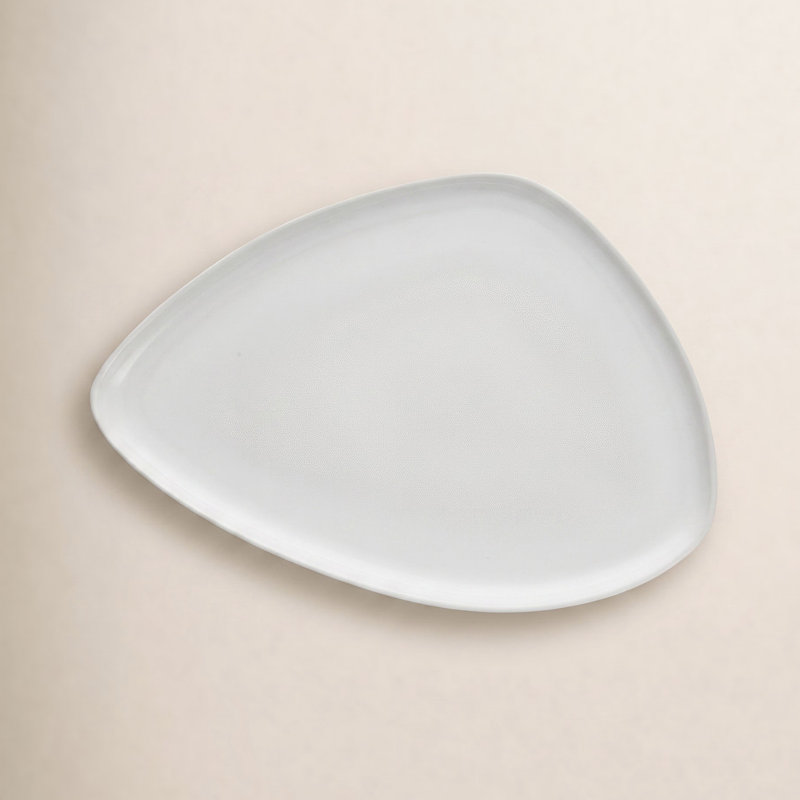Collection No 1 Stoneware Salad/Dessert Plate, White