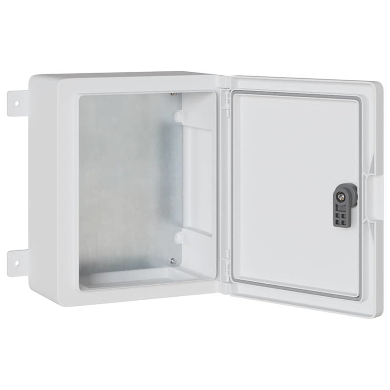 Control Cabinet Grey ABS Plastic Modern Workshop Tool Storage Organizer
