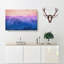 Colourful Mountains Painting - Wrapped Canvas-56657289