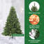 Artificial Christmas Tree with 300 LEDs Green PE and PVC-1056095160-1056095166