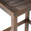 De 2 tabourets de comptoir d'extérieur en bois, brun. Look rustique partout. Intempéries, aucun assemblage requis. L 17,22 po x P 12,86 po x P 23,9 po. Tabouret brun de fabrication robuste. Conçu pour tous les espaces. Structure requise.