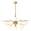 Lustre suspendu en laiton clair Venezia-88362445-88362446-88362447