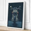 Motorcycle Head-On Modern - Wrapped Canvas-1110998198-1110998200
