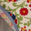 Tapis intérieur/extérieur Bernia floral ivoire/rouge/vert-29264725