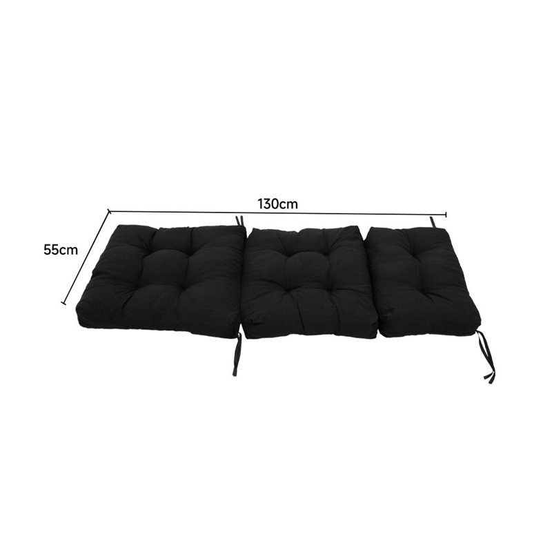 Lounge Chair Cushion, Black