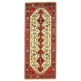 Hand Woven Cotton and Wool Oriental Area Rug