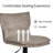 Modern Upholstered Adjustable Height Swivel Full Back Metal Base Bar Stool-952662192-952662195