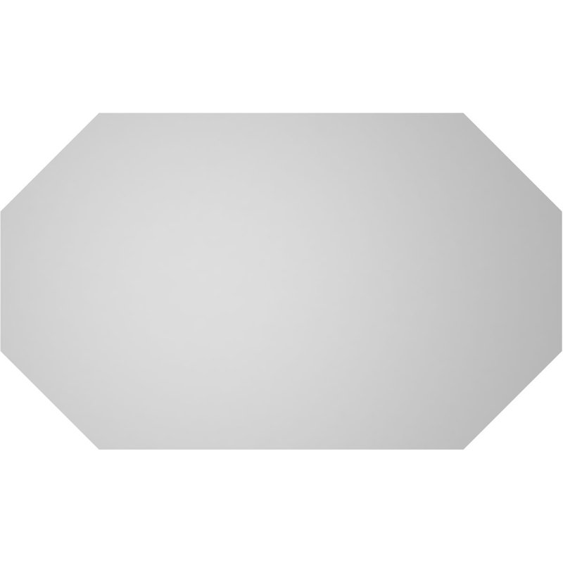 Évent horizontal gondole allongé en surface octogonal Signature, H 24 po x l 40 po x P 2 po