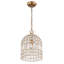 Elegant Crystal Lantern Chandelier 
