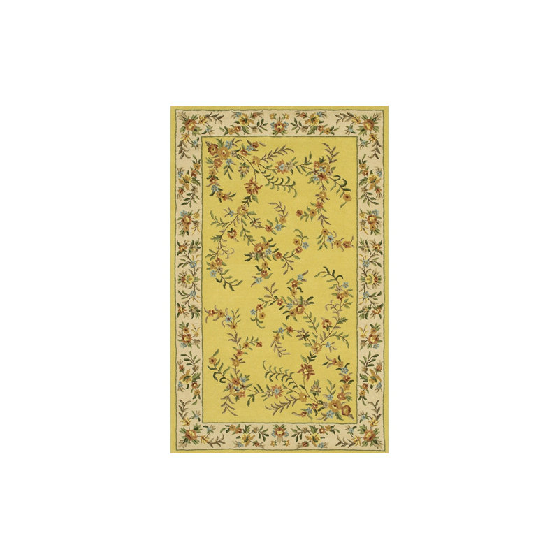 Hand Tufted Wool Oriental Indoor Rug, Rectangle 2' x 3'