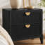 Table de chevet 2 tiroirs Mason