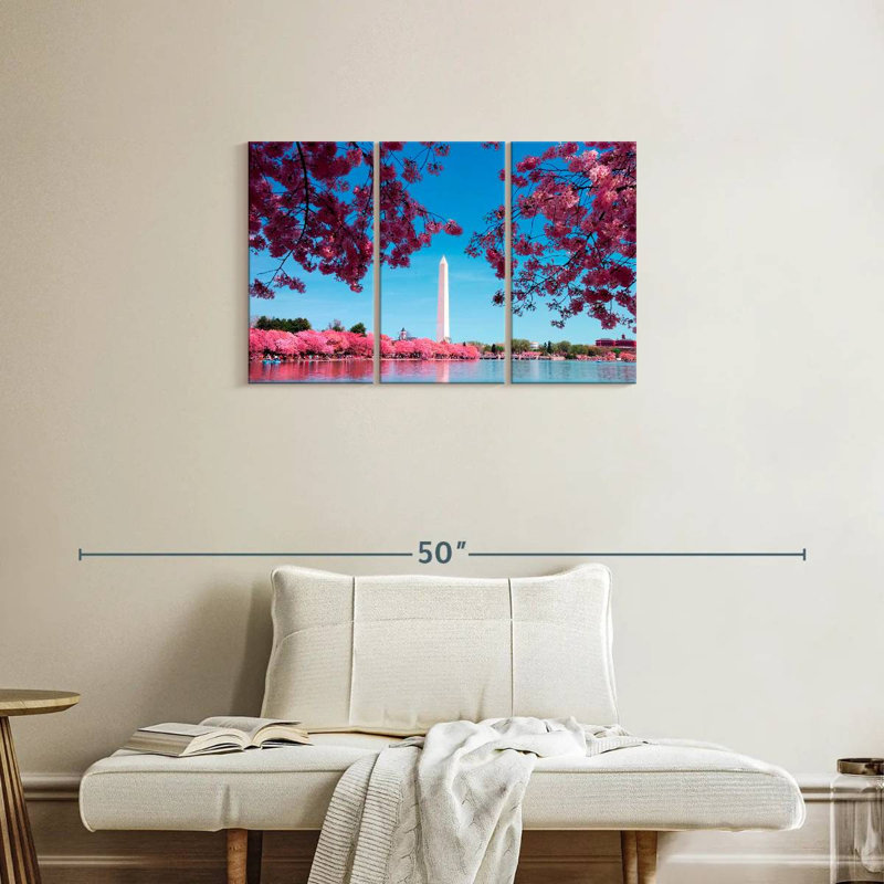 Lilie Washington Spring Sakura, 20" H x 33" W